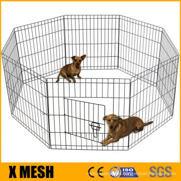 8 Panels Pet Dog Exercise Playpen Puppy Cage Play Pen Rabbit Enclosure Portable